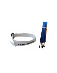 Yakimasport Velcro για τη μεταφορά και αποθήκευση του εξοπλισμού σε Λευκό Χρώμα 100121