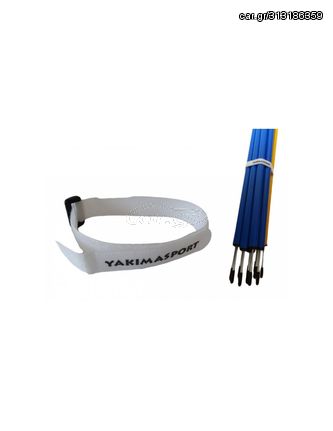 Yakimasport Velcro για τη μεταφορά και αποθήκευση του εξοπλισμού σε Λευκό Χρώμα 100121