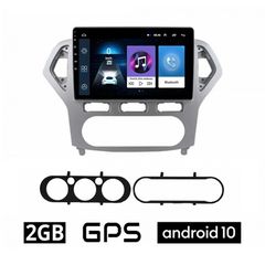 FORD MONDEO (2007 - 2010) Android οθόνη αυτοκίνητου 2GB με GPS WI-FI (ηχοσύστημα αφής 10" ιντσών OEM Youtube Playstore MP3 USB Radio Bluetooth Mirrorlink εργοστασιακή, 4x60W, AUX) 