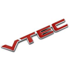 Honda VTEC Μεταλλικό Αυτοκόλλητο