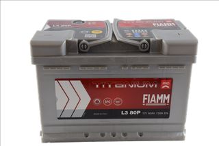 Fiamm Titanium Pro 80Ah (L3 80P)