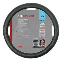 Κάλυμμα Τιμονιού Lampa Club - Skeentex - L - Ø 46-48 cm - Μαύρο
