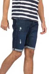 Tiffosi slim fit denim shorts indigo  - 10032318e20