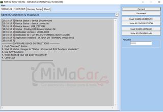 Software I / O Terminal - FIAT BSI 2 (Activation/Simcard)