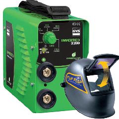 Ηλεκτροσυγκόλληση Inverter 3200 + Μάσκα Κεφαλής Flip-Flap GYS