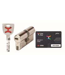 Κύλινδρος Ασφαλείας Cisa AP4S με Πατενταρισμένο Σύστημα Κλειδιού-80mm(30x50)
