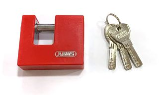 Λουκέτο Τάκου Abus 868 με Πλαστική επένδυση και Κλειδί Ασφαλείας-868/80