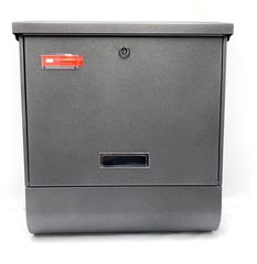 Μεταλλικό Γραμματοκιβώτιο Εξωτερικού Χώρου Viometal Elegant 4001 με θήκη για εφημερίδες -Ανθρακί