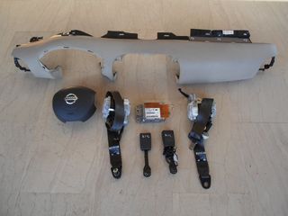 Σετ αερόσακοι με ταμπλό Nissan Micra K12 2002-2010