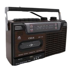 Φορητό Ραδιοκασετόφωνο - Μαγνητόφωνο CΜik MK-138 USB,SD Mp3 Player, Ρεύματος - Μπαταρίας Cassette Player