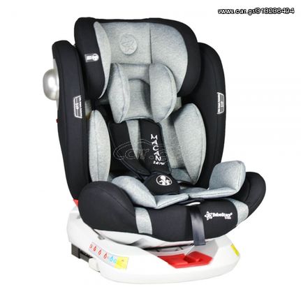 Bebe Stars Κάθισμα Αυτοκινήτου Macan 360° Isofix 0-36KG Black 920-188