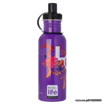 Ecolife Ανοξείδωτο Παγούρι 600ml Love 33-BO-1006