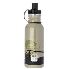 Ecolife Ανοξείδωτο Παγούρι 600ml Skate 33-BO-1007