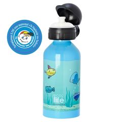 Ecolife Παιδικό Ανοξείδωτο Παγούρι 500ml Fish 33-BO-2005