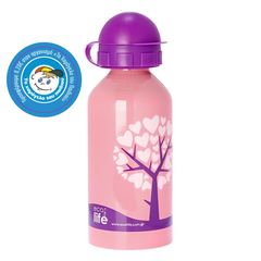 Ecolife Παιδικό Ανοξείδωτο Παγούρι 500ml Love Tree 33-BO-2006