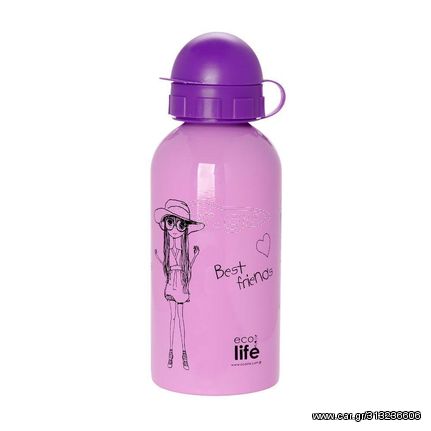 Ecolife Παιδικό Ανοξείδωτο Παγούρι 500ml Fashion 33-BO-2009