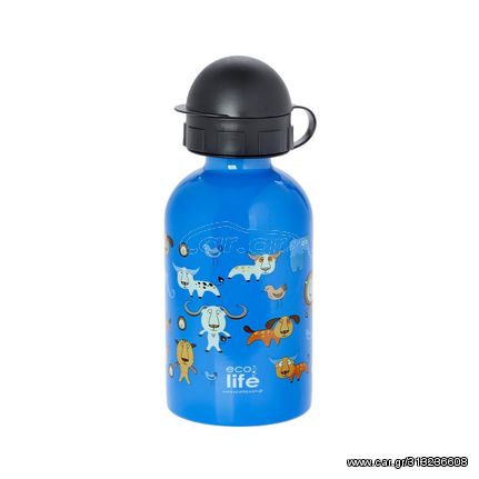 Ecolife Παιδικό Ανοξείδωτο Παγούρι 400ml Jungle 33-BO-1999