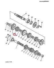 Z-125(5BU)(1998),RD-125(1986),RZ-125,RX-Z135(1985-1994) YAMAHA ΓΡΑΝΑΖΙ ΤΗΣ 5ης ΤΑΧΥΤΗΤΑΣ (23 ΔΟΝΤΙΑ)-thumb-2