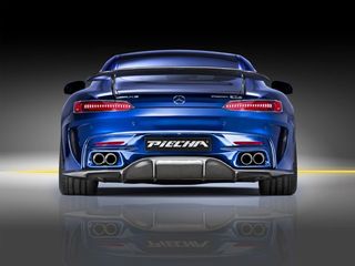 Σετ Οπίσθιος Προφυλακτήρας – Piecha RSR Rear bumper with Carbon diffuser fits for Mercedes AMG GT W190