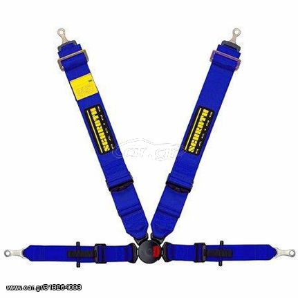 Schroth Ζώνες Ασφαλείας 4 Σημείων - Schroth belt Passenger´s side blue 3 inch shoulder belt and 2 inch lap belt