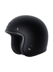 Κράνος T50C Open Face Helmet Flat Black-thumb-2