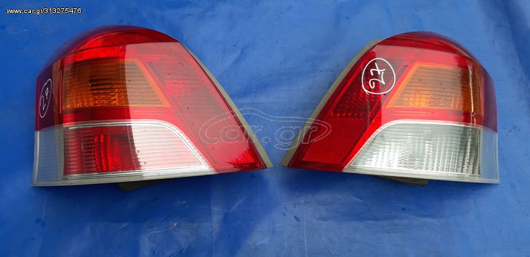 TOYOTA YARIS 2009-2012 ΦΑΝΆΡΙ ΠΙΣΩ ΑΡΙΣΤΕΡΟ-ΔΕΞΙΟ  Led ( πορτοκαλι φλας) 