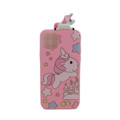 Θήκη Σιλικόνης Ροζ Unicorn για iPhone 11 Pro Max 9392