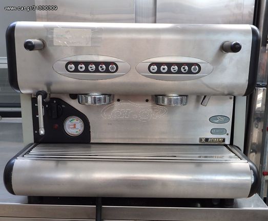 Μηχανή Καφέ Espresso Διπλή 64x54x47Cm La San Marco 85 Sprint e - Μεταχειρισμένη.