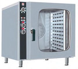Φούρνος Ηλεκτρικός Αέρος - ατμού με boiler 10 θέσεων 60x40cm - 10 GN 1/1 Διαστάσεις: 98,5x92x98cm