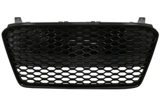 Front Grille suitable for Audi R8 (2015-09.2018) RS Design Glossy Black