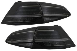 Full LED Taillights suitable for VW Golf 7 & 7.5 VII (2012-2020) Facelift Retrofit G7.5 Look Dynamic Sequential Turning Lights Smoke