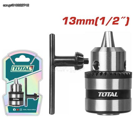 Τσόκ δραπάνου με κλειδί TOTAL  1/2 - 13mm ( TAC451301 )