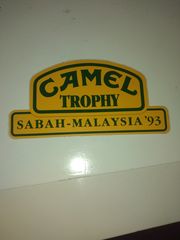 Αυτοκολλητο camel trophy 1993