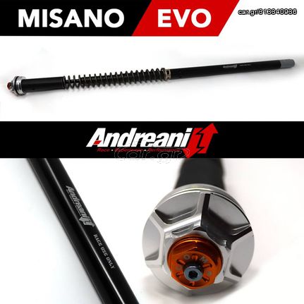 ANDREANI GROUP MISANO EVO CARTRIDGE KIT ΓΙΑ APRILIA DORSODURO 750  '13 KAI META -INDEPENDENT DISTRIBUTOR WOLF-RACING