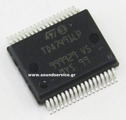 IC TDA7491LP SMD ΟΛΟΚΛΗΡΩΜΕΝΟ ΚΥΚΛΩΜΑ ΕΝΙΣΧΥΤΗΣ ΗΧΟΥ 5+5W TDA7491-LP