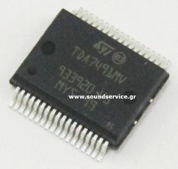 IC TDA7491MV SMD ΟΛΟΚΛΗΡΩΜΕΝΟ ΚΥΚΛΩΜΑ ΕΝΙΣΧΥΤΗΣ ΗΧΟΥ 25W TDA7491-MV