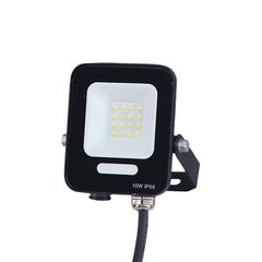 Προβολέας led 20W smd 4000k ενδιάμεσο φως plus με 60cm καλώδιο μαύρο χρώμα στεγανός IP66