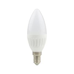 Λάμπο led κερί E14 7,1W 6500K ψυχρό χρώμα φωτός 1000lm με κεραμική ΄βάση "pro" 175-265V