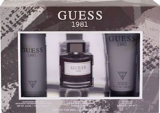 GUESS 1981 For Men SET: EDT 100ml + deo spray 226ml + shower gel 200ml