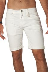 Losan denim shorts white  - 111-9658-wh