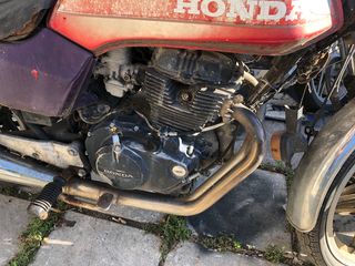 Honda cbn 400cc για ανταλλακτικα !!!