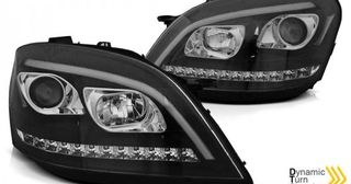 ΦΑΝΑΡΙΑ ΕΜΠΡΟΣ T-Tec Μπροστινά Φανάρια LED Mercedes Benz W164 ML 05-08 Black eautoshop gr