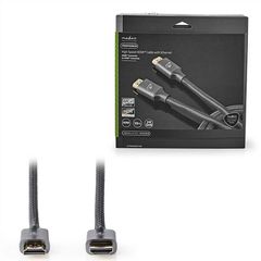 Καλώδιο NEDIS Premium High speed HDMI with Ethernet HDMI αρσ. - HDMI αρσ. με μήκος 10m σε γκρι χρώμα
