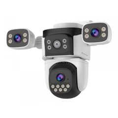 Smart κάμερα εξωτερικού χώρου VSTARCAM CS621SR με triple lens, ανάλυση 2MP, WiFi, περιστροφή PTZ, υποστήριξη SD και στεγανότητα IP66