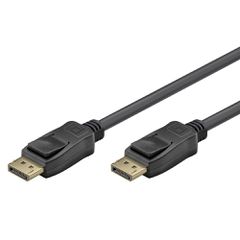 Καλώδιο Goobay DisplayPort 74759, VESA Certified, 16K/60Hz, 80 Gbps, 1m, μαύρο