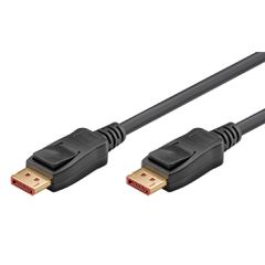 Καλώδιο Goobay DisplayPort 74761, 16K/60Hz, 80 Gbps, 2m, μαύρο