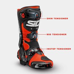 ΜΠΟΤΕΣ ΜΗΧΑΝΗΣ RACING SIDI REX BLACK/BLACK-thumb-1