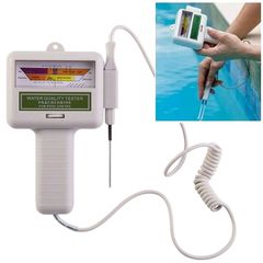 Ηλεκτρονικό Όργανο Μέτρησης PH και Χλωρίου για τον Έλεγχο του Νερού Electronic Water Tester PC101