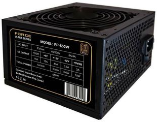 SUPERCASE FORCE 80+ 650W 80+ Bronze - (FP-650W)