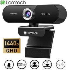 LAMTECH QHD PC USB WEBCAM 1440P - (LAM021776)